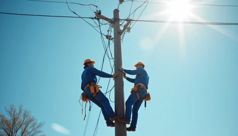 K and K Construction electrical team completing wiring in Stark County Ohio