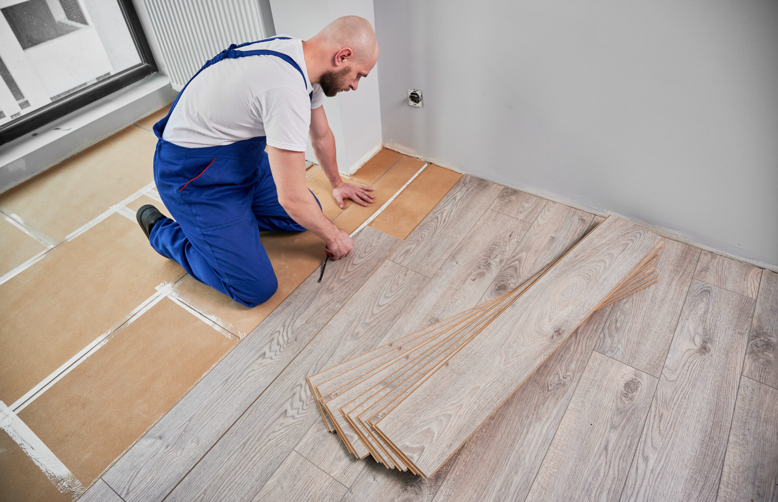 K and K Construction team remodeling a home in Ohio, demonstrating quality craftsmanship and renovation services.