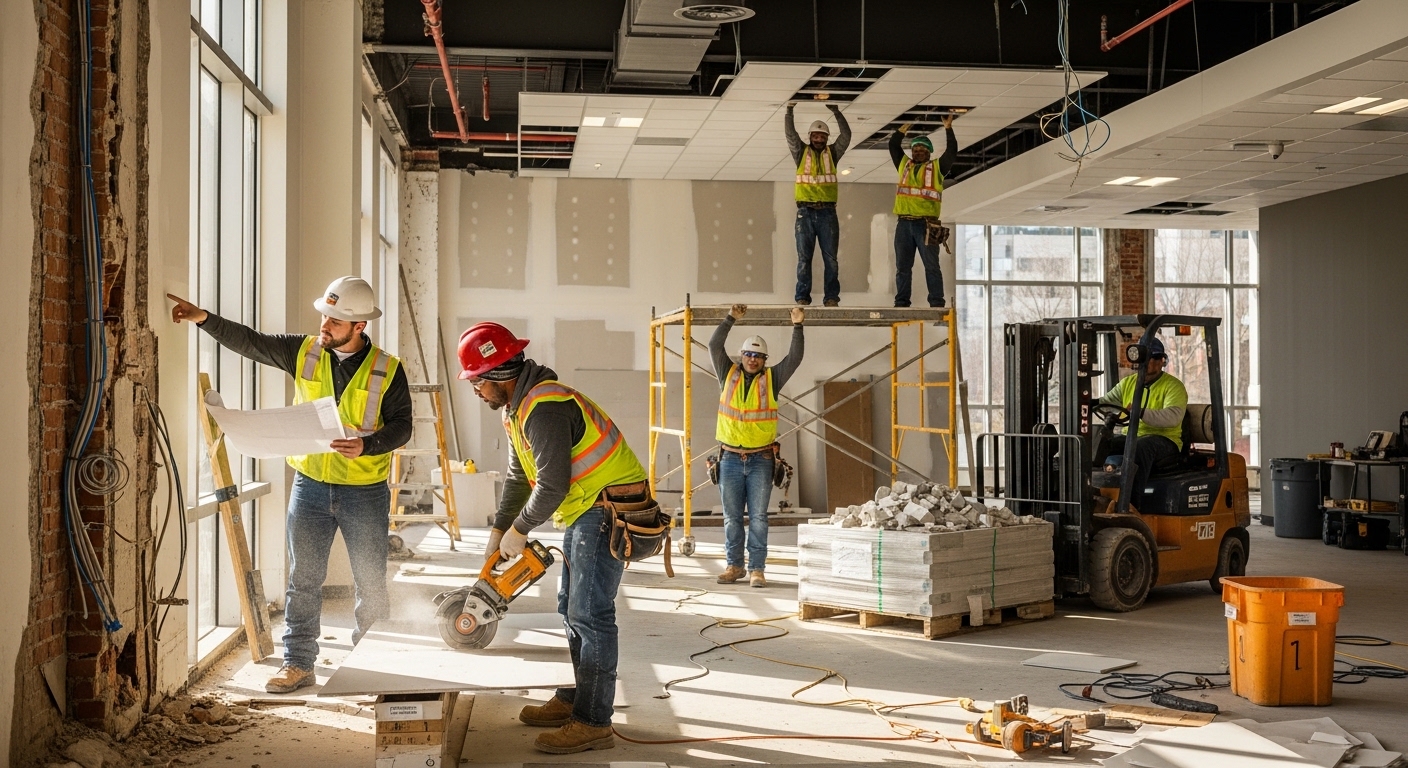Finding Reliable Business Renovation Contractors in Akron
