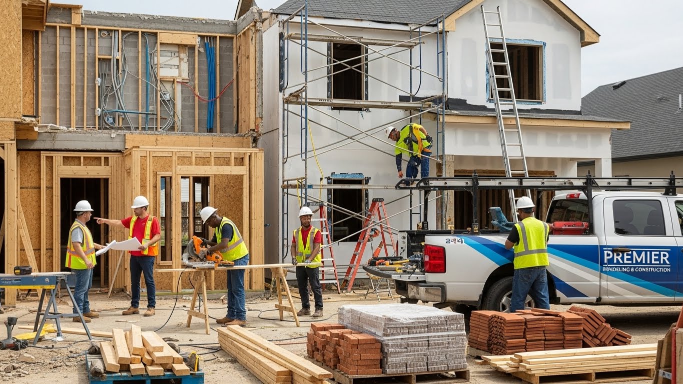 K and K Construction remodeling project in Tallmadge, Summit County OH