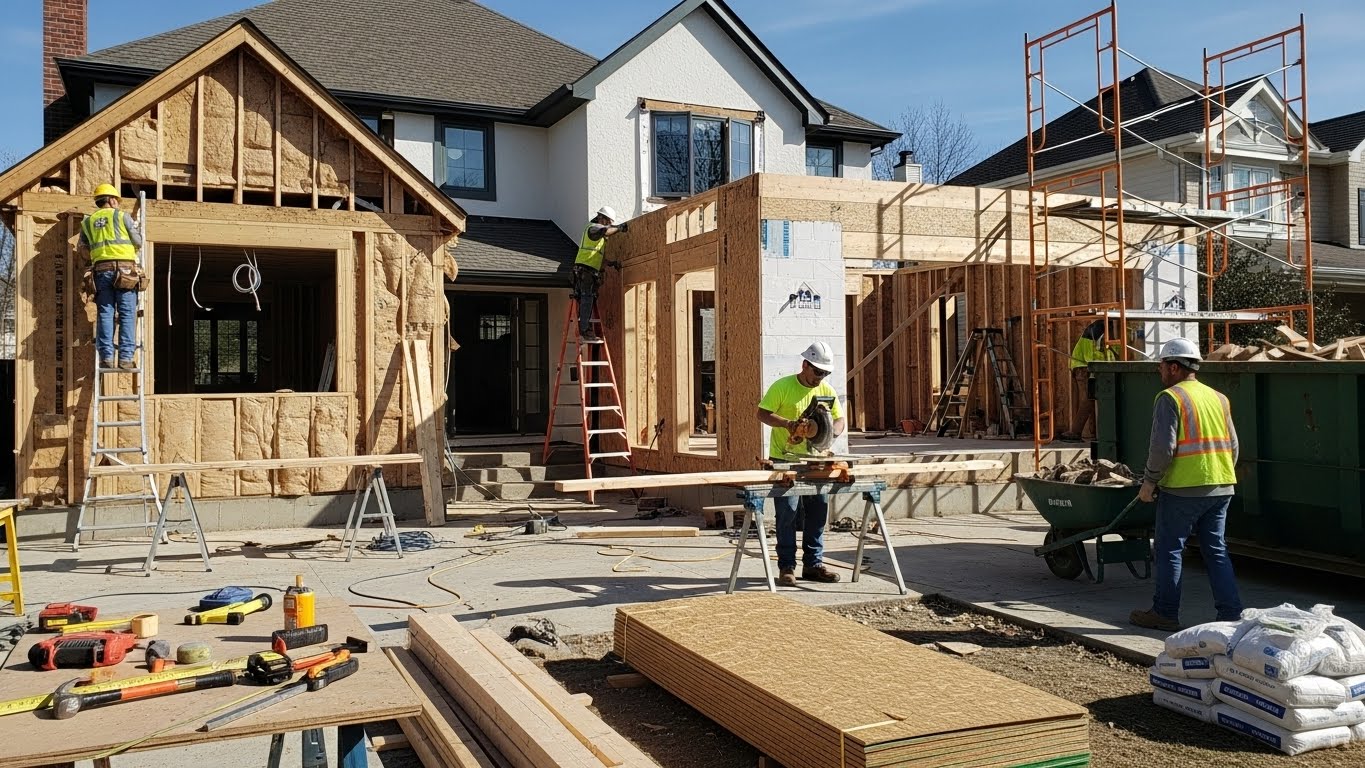 K and K Construction home remodeling Lake Township Ohio