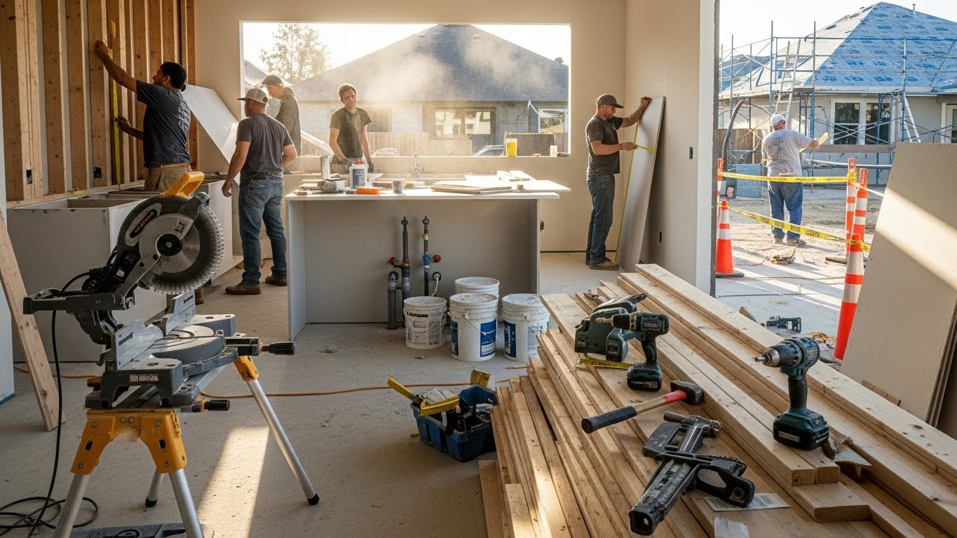 K and K Construction construction services Stark County Ohio