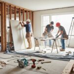 During a Full Home Renovation