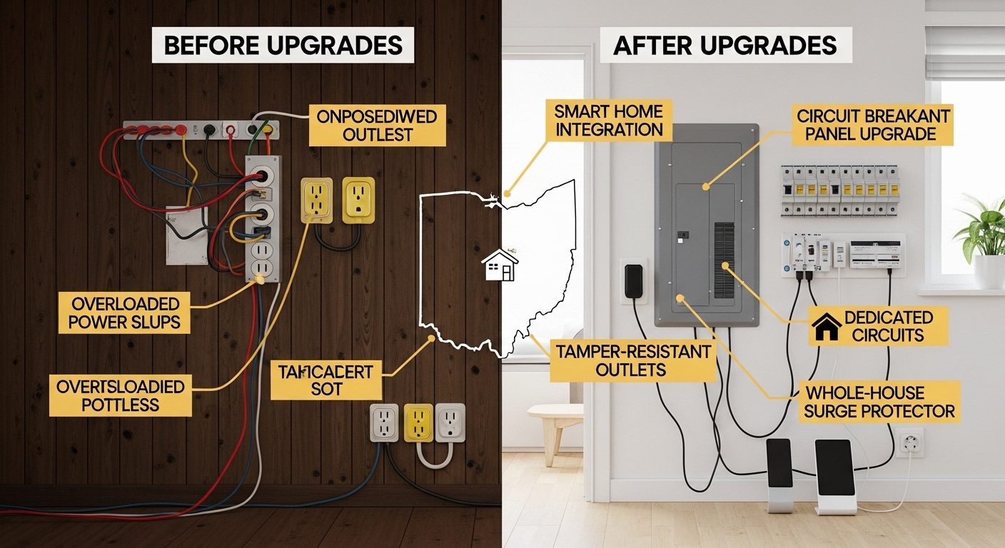 5 Electrical Upgrades That Increase Your Ohio Home&rsquo;s Value and Safety