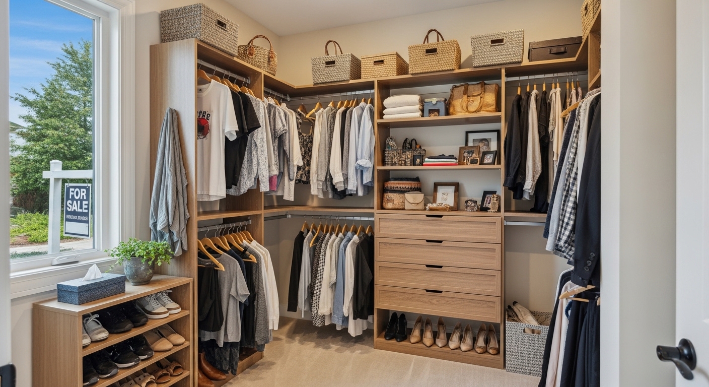 How a Custom Closet System Can Add Value to Your Home Before You Sell