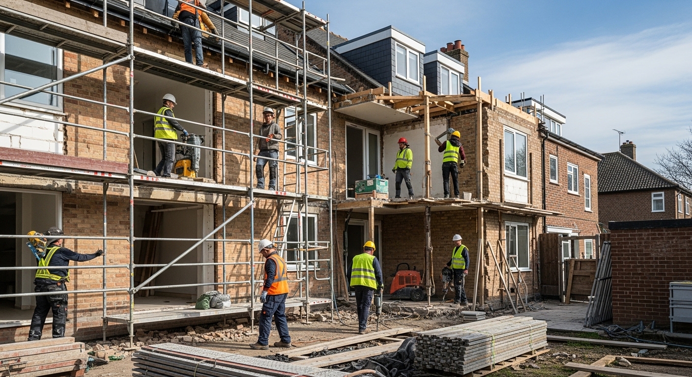 K and K Construction residential rehabilitation in Stow Ohio Summit County