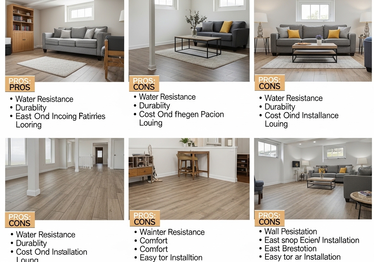 What's the Best Flooring for a Finished Basement in Ohio?