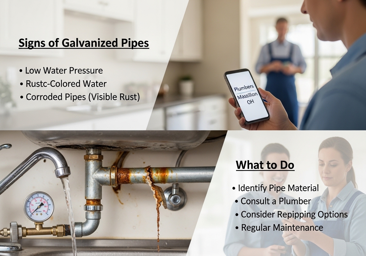 Signs Your Massillon Ohio Home Has Galvanized Pipes (And What to Do)