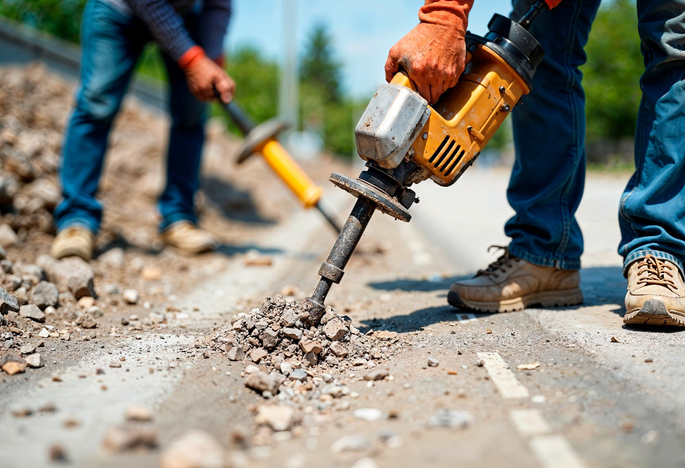 concrete contractor in cuyahoga falls ohio by K and K Construction