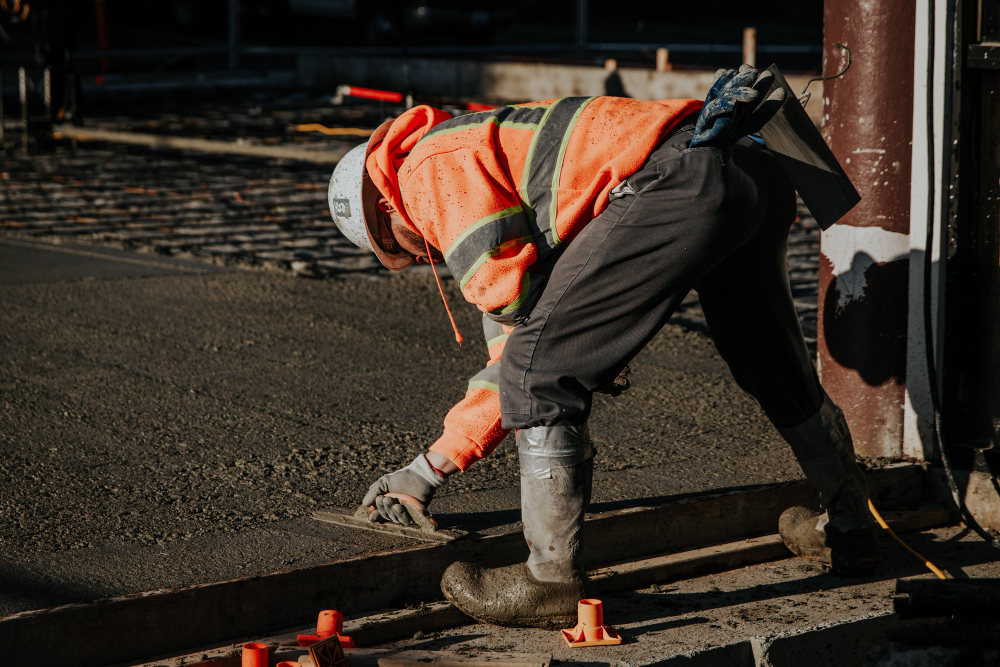 Concrete contractor in Perry Ohio by K and K Construction